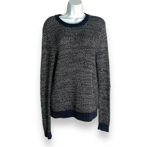 Express Dark Navy Blue Knit Sweater, Women’s Size M - Cozy and Stylish Pullove - Picture 1 of 7